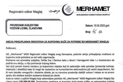 KUPOVINA KUĆE ZA  MERHAMET MAGLAJ