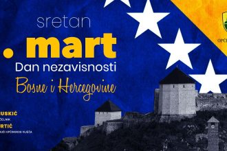 Čestitka u povodu 1. marta – Dana nezavisnosti BiH