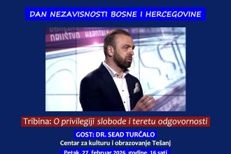 PRAZNIČNA TRIBINA U CENTRU