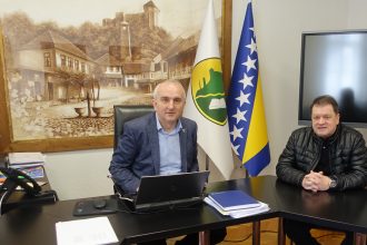 Sastanak sa predsjednikom Nogometnog saveza FBiH