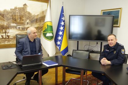 Sastanak sa Komandirom PS Tešanj