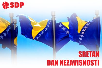 SDP: čestitka u povodu 1. marta – Dan nezavisnosti BiH