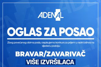 ADENAL: Potrebni bravari/zavarivači