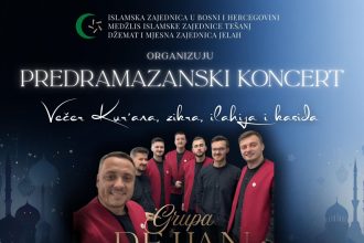 Predramazanski koncert u Jelahu – Večer Kur’ana, zikra, ilahija i kasida