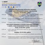 Program obilježavanja Dana nezavisnosti BiH u Zavidovićima