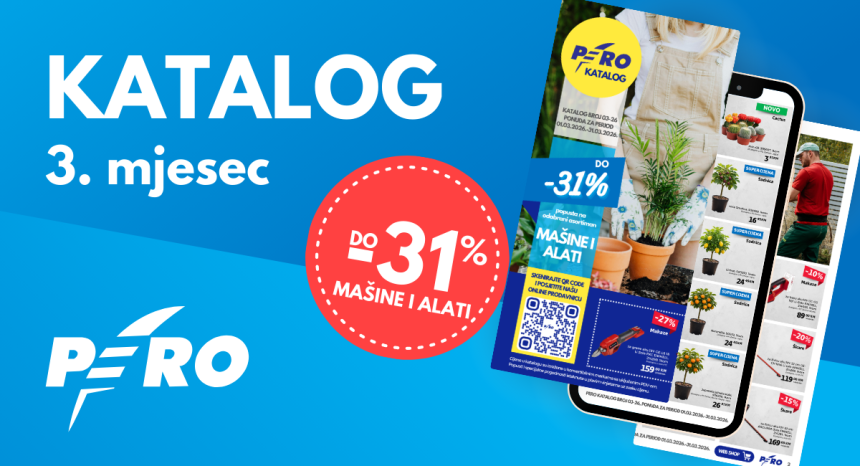 Proljeće kuca na vrata, a s njim i novi PERO katalog!