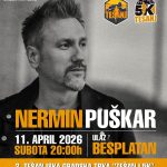 Nermin Puškar: Koncert u Gradskom parku 11. aprila