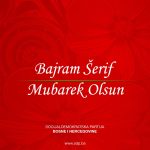 SDP Tešanj: Bajramska čestitka