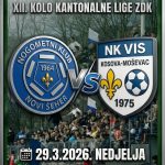 Najava utakmice: XII. kolo Kantonalne lige ZDK NK Novi Šeher – NK Vis Kosova-Moševac