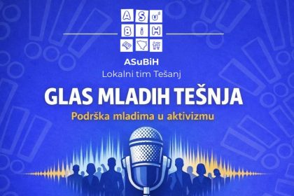 POZIV NA PANEL DISKUSIJU “GLAS MLADIH TEŠNJA – PODRŠKA MLADIMA U AKTIVIZMU”